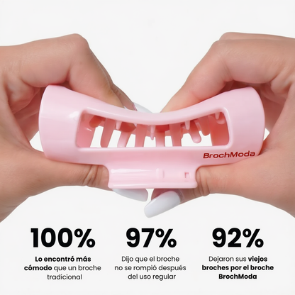 Broche de Silicona para el Pelo - Te protege de golpes, muy duradero y comodo