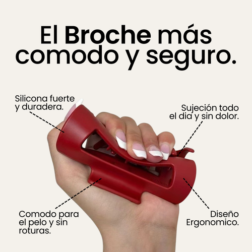 Broche Flexible para el Pelo Mujer - PROMO👇